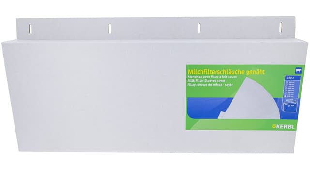 Filtr rurowy do mleka, 620 x 57 mm, 250 szt., Kerbl