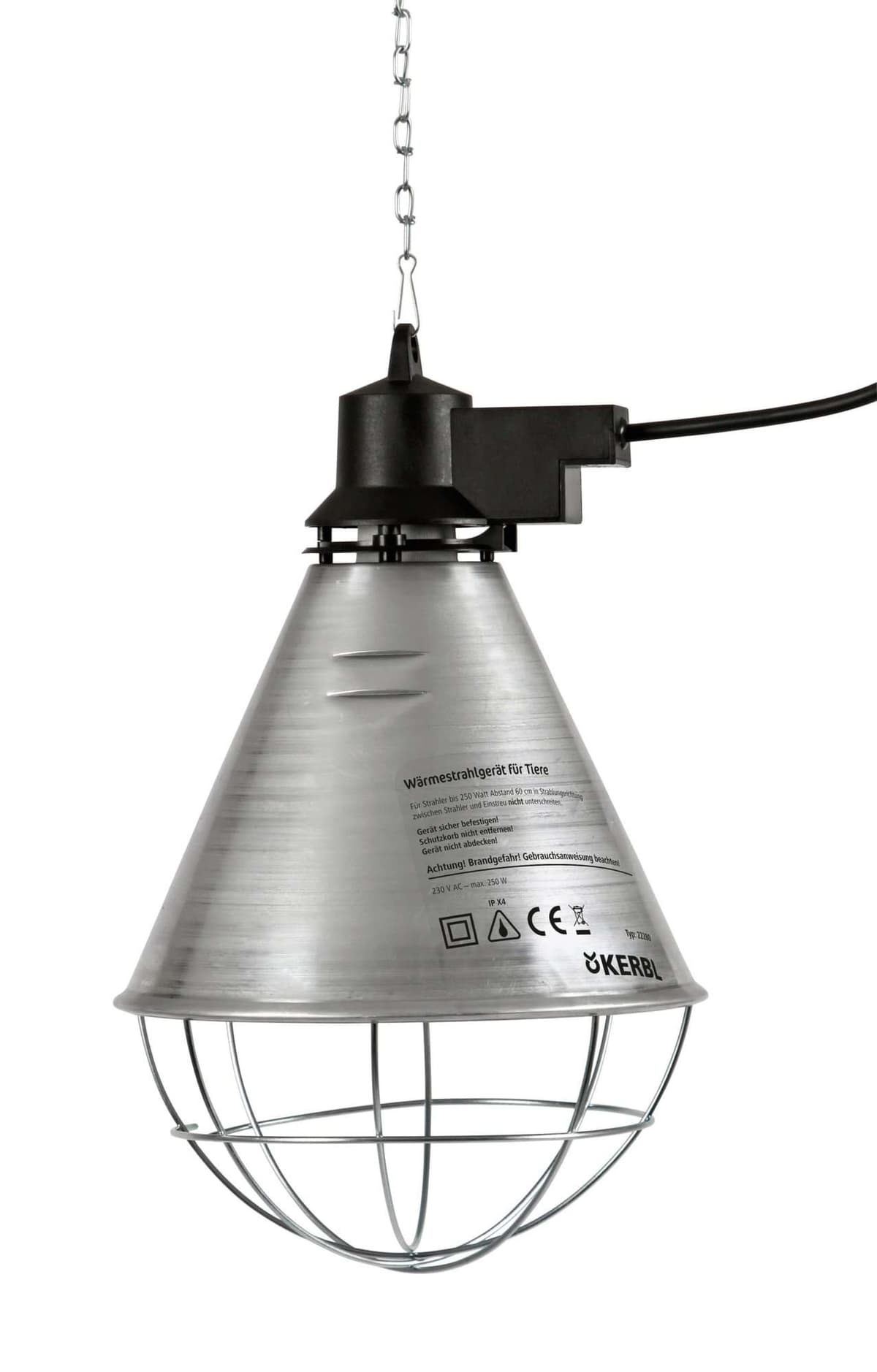 Oprawa promiennika, kabel 2,5 m, 220-240 V, Kerbl