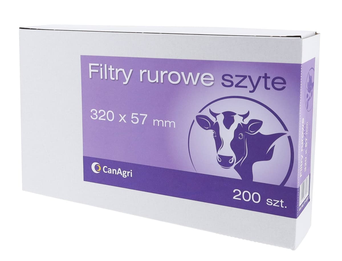 Filtr rurowy do mleka, 320 x 57 mm, 200 szt., Can Agri