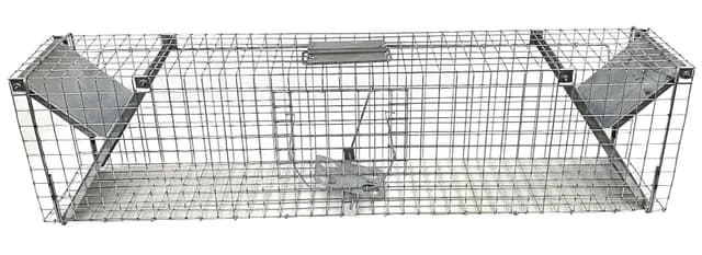 Żywołapka na koty, kuny, tchórze 102x20x27.2 cm