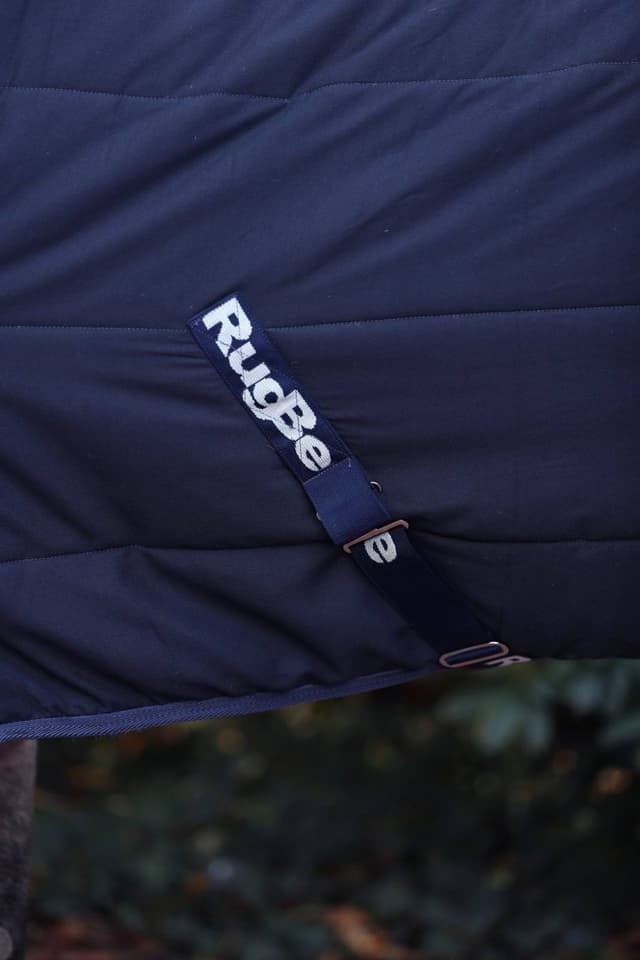 Derka stajenna dla konia RugBe, niebieski, 125 cm, Covalliero