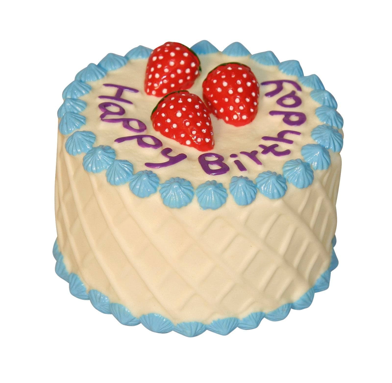 Zabawka dla psa, winylowy tort, 10 cm, Kerbl