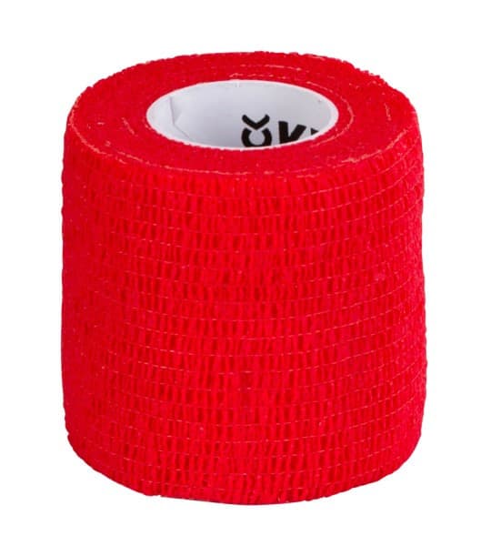 Samoprzylepny bandaż EquiLastic, 5 cm, czerwony, Kerbl