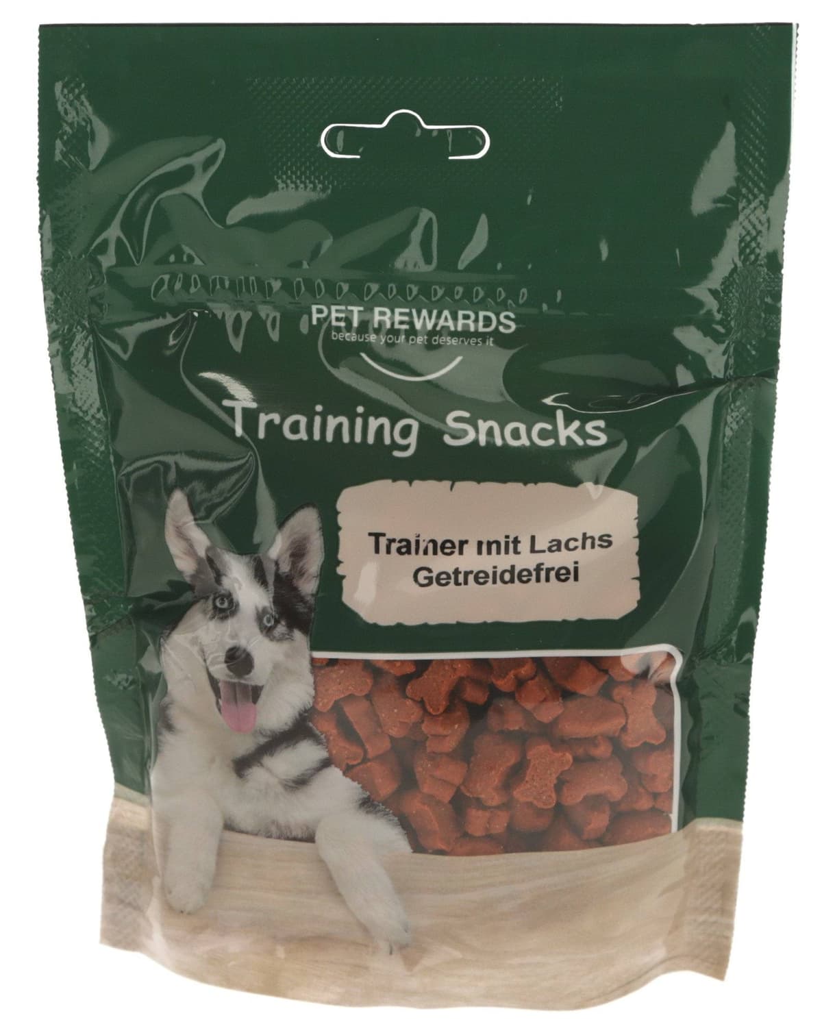 Przysmak dla psa Pet Rewards z łososiem, 150g, Kerbl