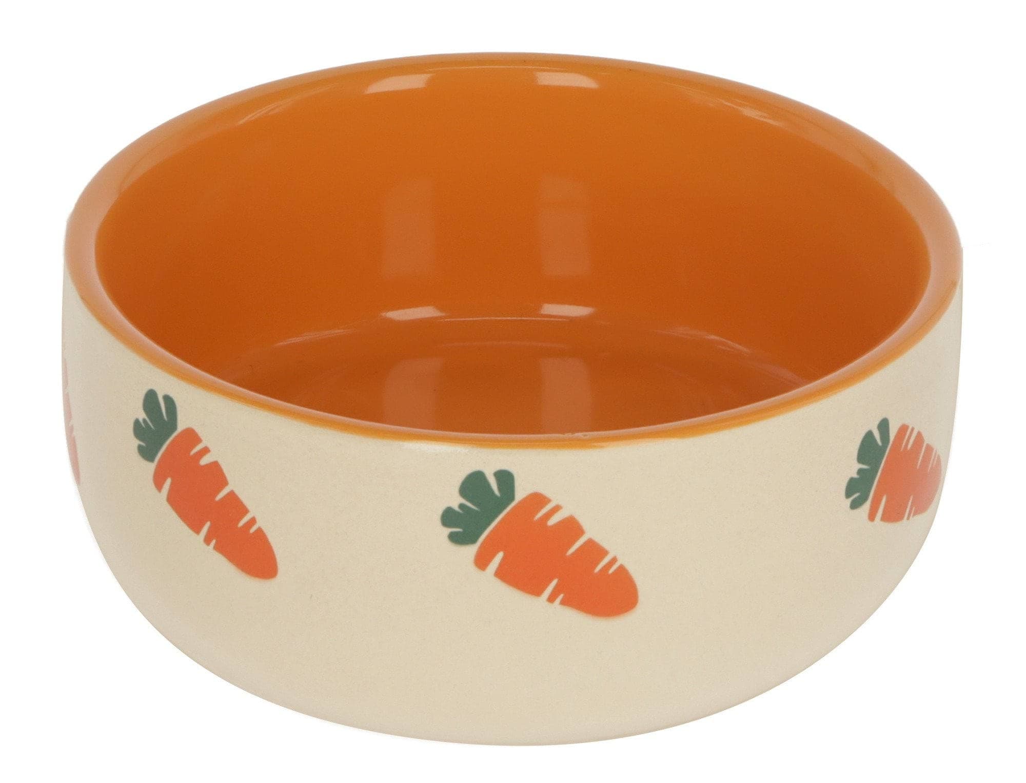Miska ceramiczna dla gryzoni, 250 ml, beżowy/pomarańczowy, Kerbl