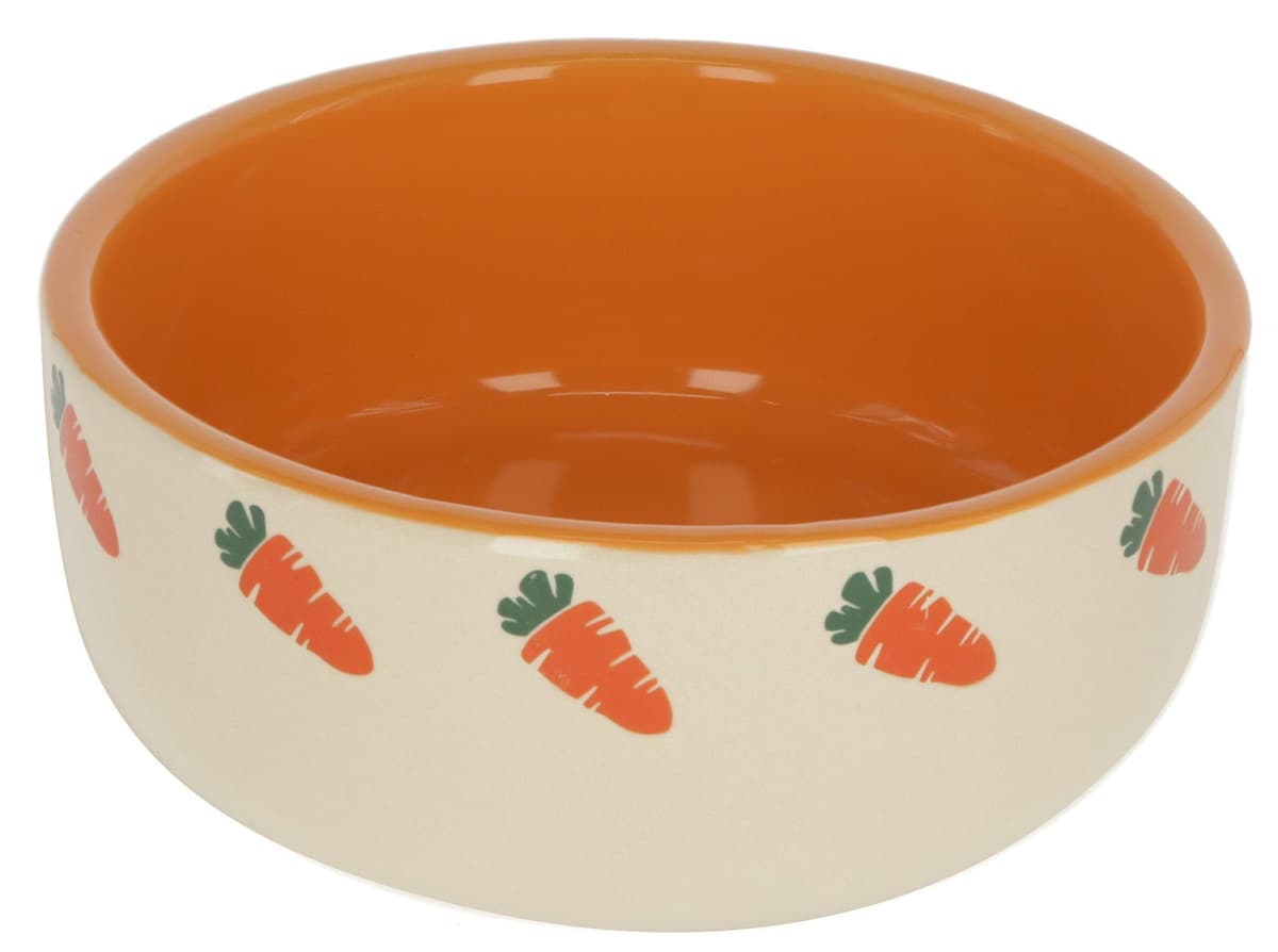Miska ceramiczna dla gryzoni, 750 ml, beżowy/pomarańczowy, Kerbl