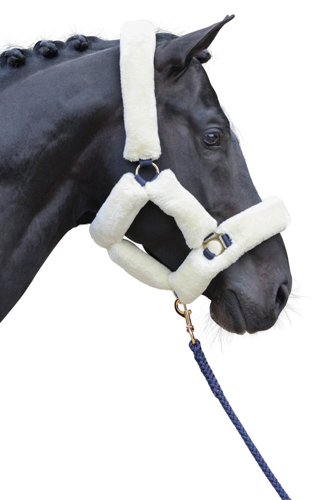Kantar dla konia SuperSoft, navy, roz. Pony, Covalliero