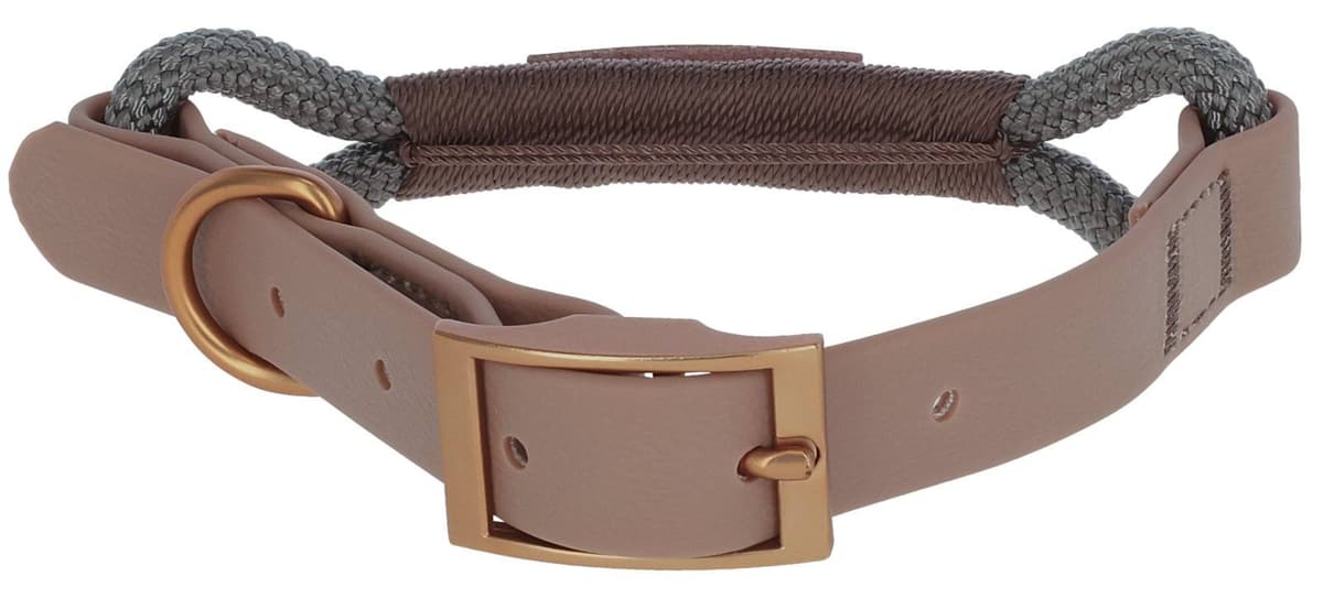 Obroża dla psa Monte Carlo, 45 - 65 cm x 25 mm, szaro-brązowa, Kerbl