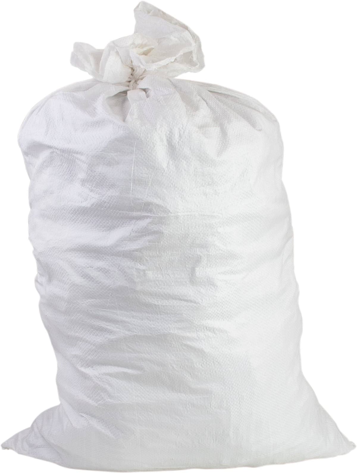 Worek polipropylenowy 50x85 cm, biały, 25 kg