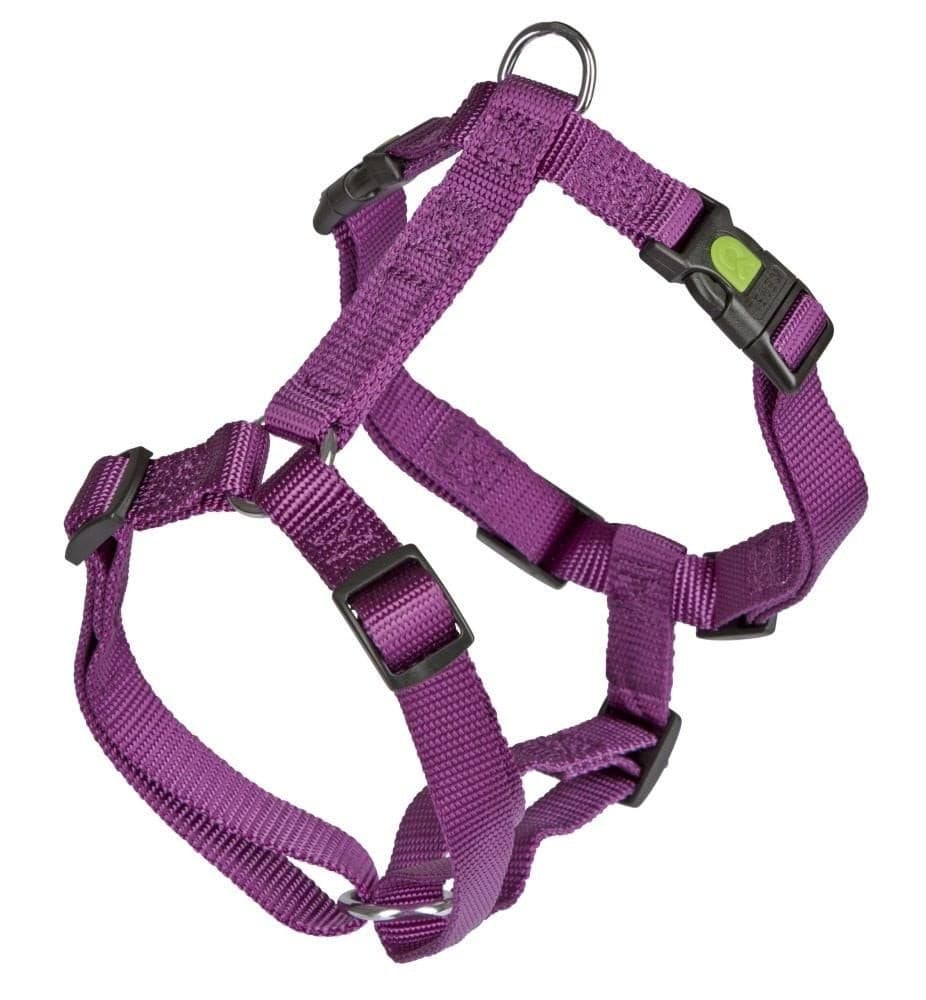 Szelki dla psa Miami, 55 - 76 cm x 20 mm, fioletowe, Kerbl