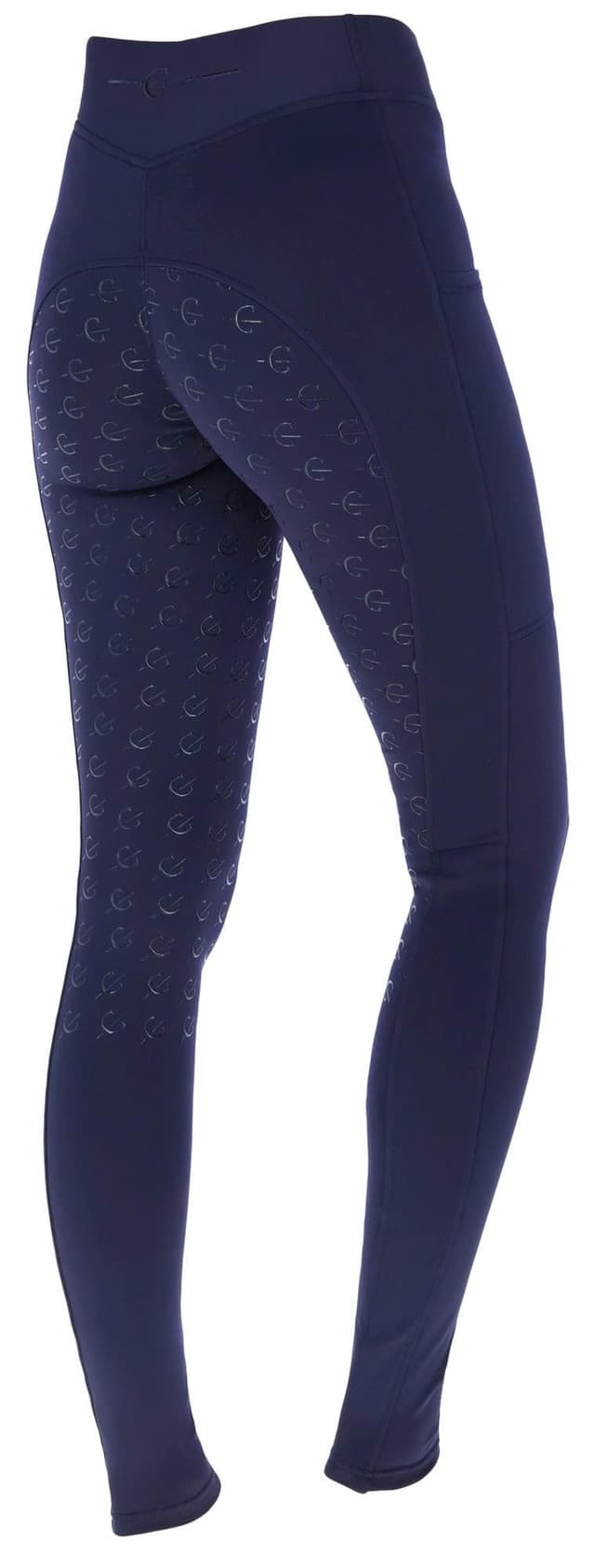 Legginsy jeździeckie ClassicStar, damskie, granatowy, Covalliero