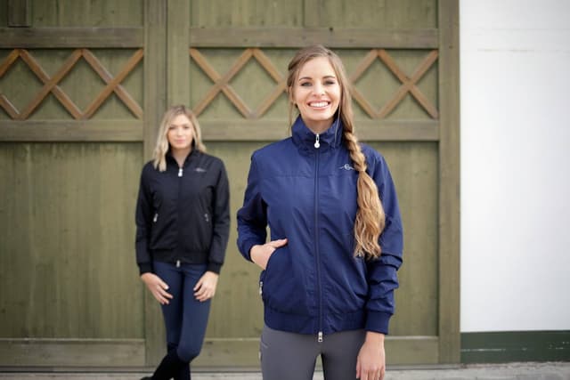 Kurtka-bluza jeździecka, damska, granatowy, Covalliero