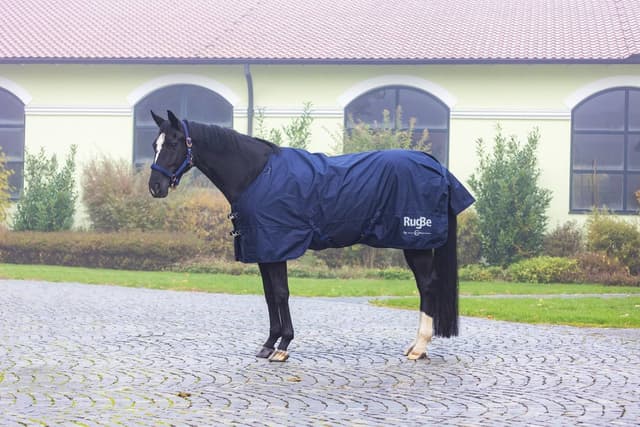 Derka przeciwdeszczowa dla konia RugBe Zero, granatowy, Covalliero