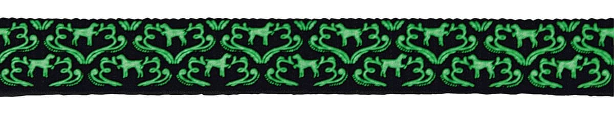 Obroża dla psa Shiny Night, fluorescencyjna 40 - 45 cm x 20 mm, Kerbl