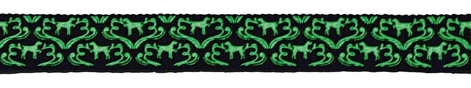 Obroża dla psa Shiny Night, fluorescencyjna 40 - 45 cm x 20 mm, Kerbl
