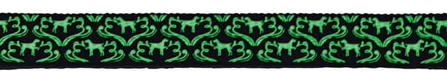 Obroża dla psa Shiny Night, fluorescencyjna 40 - 45 cm x 20 mm, Kerbl