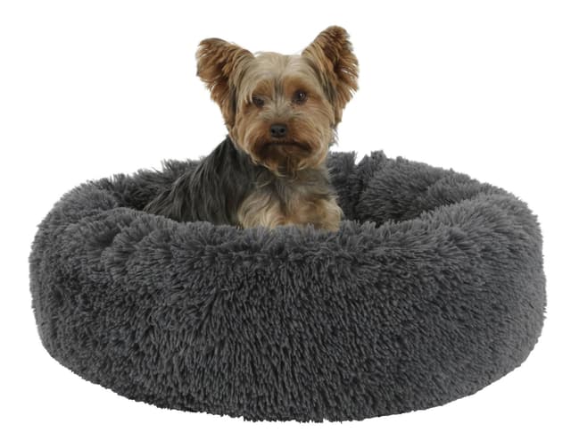 Legowisko dla psa Fluffy, ciemnoszare, 18 cm Ø 60 cm, Kerbl