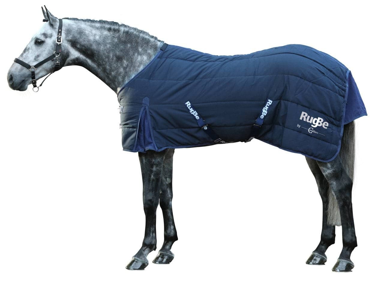Derka stajenna dla konia RugBe, niebieski, 125 cm, Covalliero