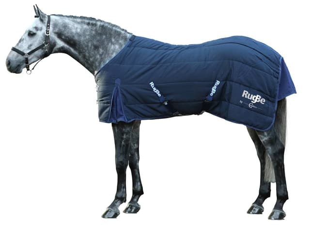 Derka stajenna dla konia RugBe, niebieski, 165 cm, Covalliero