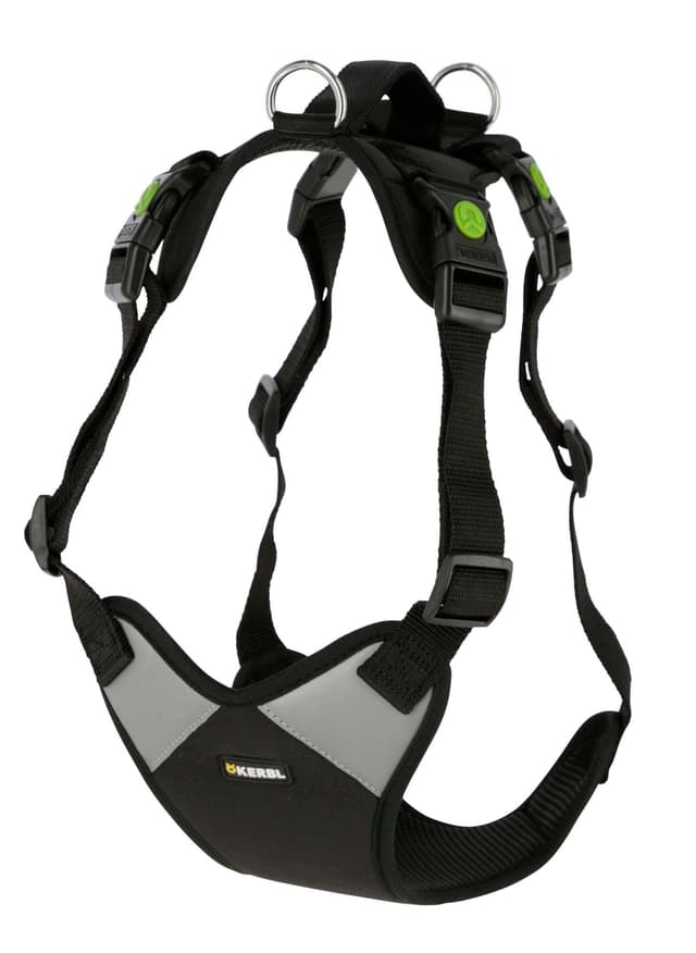 Szelki dla psa Pulsive, obwód szyi 36 - 50 cm, czarne, Kerbl