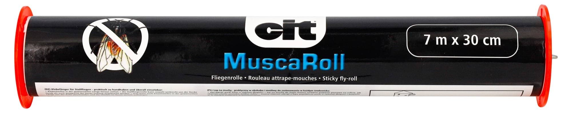 Lep na muchy w rolce, MuscaRoll, 7 m x 30 cm, Cit