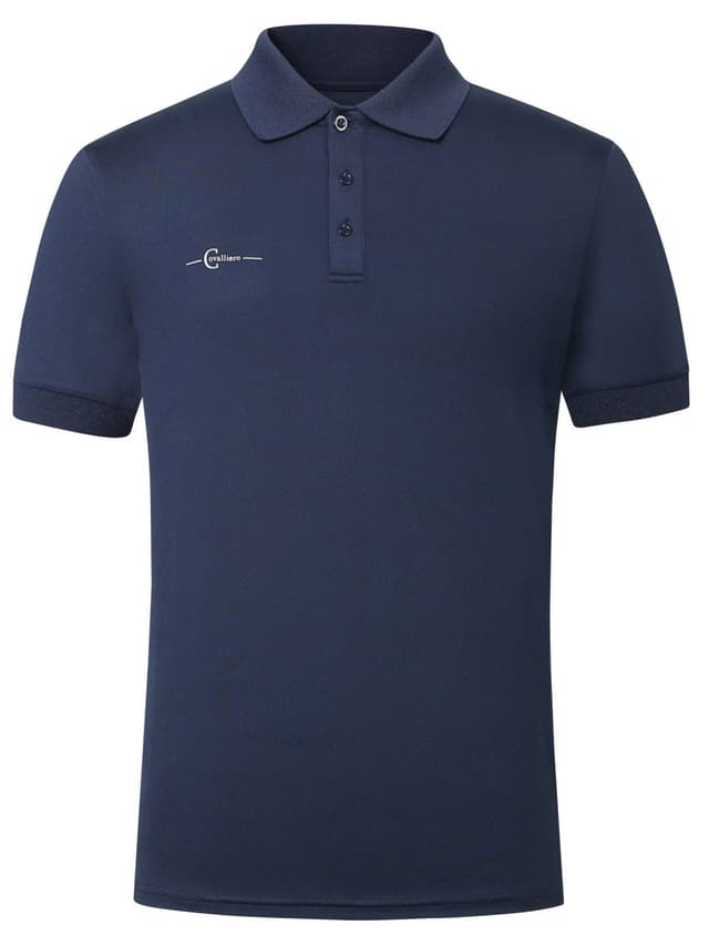 Koszulka jeździecka Polo, męska, granatowy, roz. XL, Covalliero