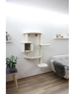 Drapak dla kota Dolomit Pro, ścienny, biały, Kerbl