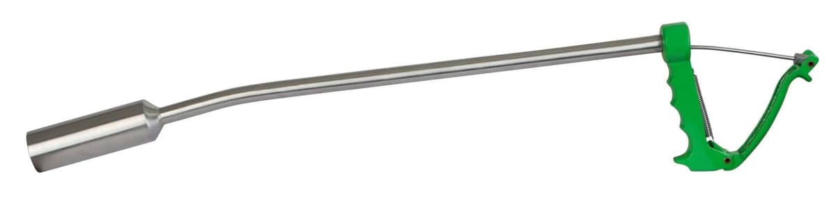 Aplikator do magnesów i bolusów, 70 cm, stal nierdzewna, Kerbl