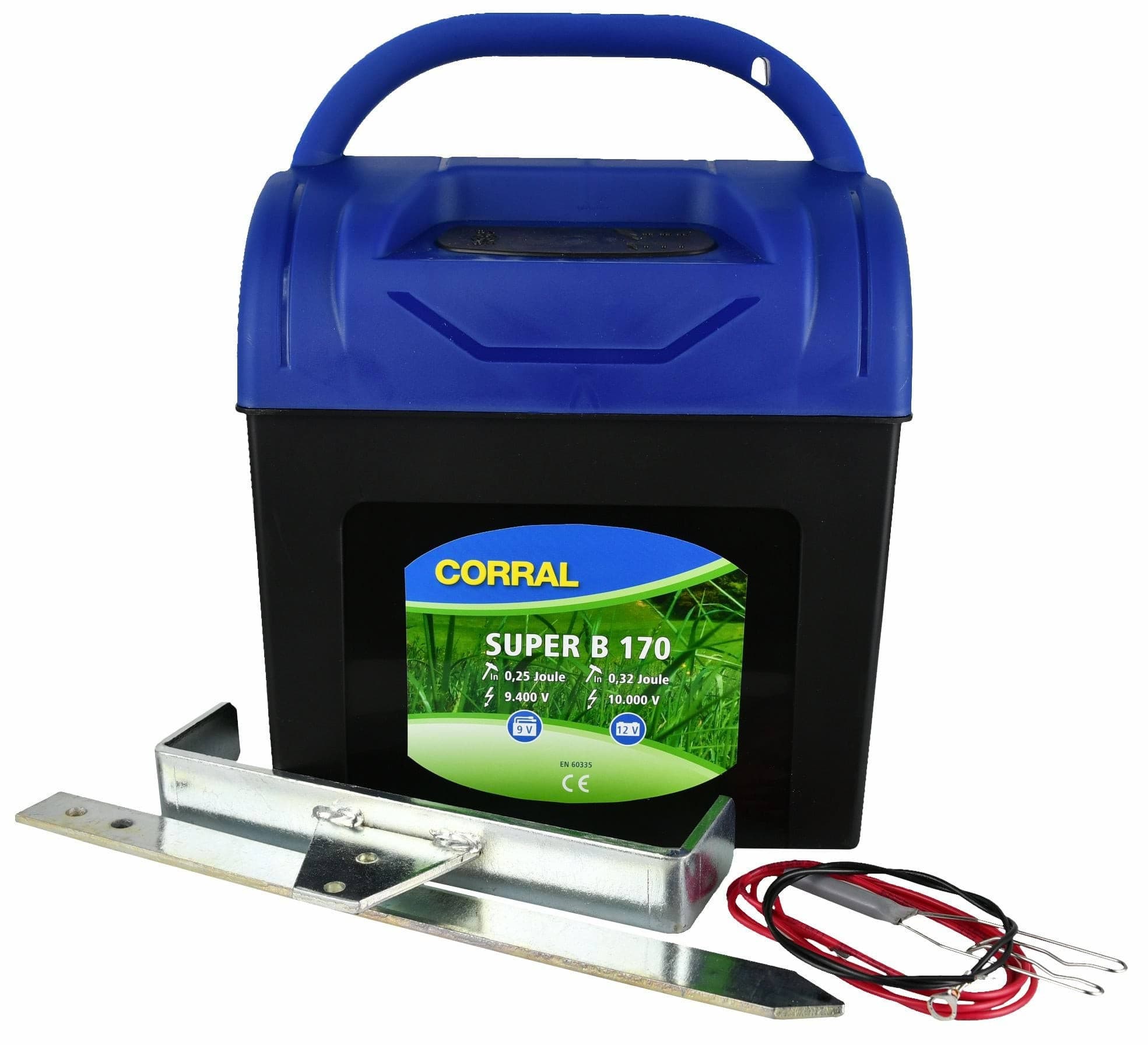 Elektryzator Bateryjny Corral B 170 9V/12V dla Koni Bydła 0.25J