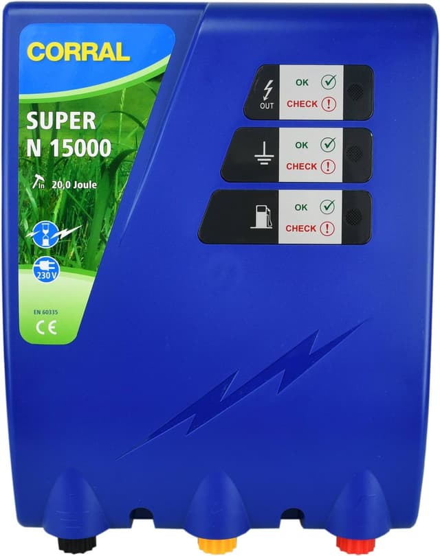 Elektryzator sieciowy Corral N 15000, 20,0 J, na dzikie zwierzęta
