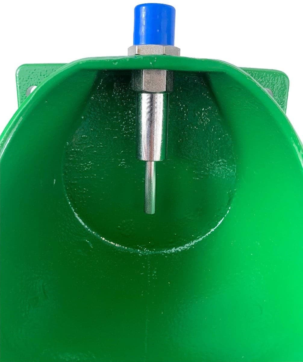 Poidło miskowe dla tuczników, macior PM-7/Ż zaworem dzielonym z regulacją-stal kwas., Macro-Pool