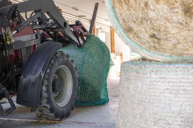 Siatka na siano do bel, Kerbl 125x160 cm, zielona