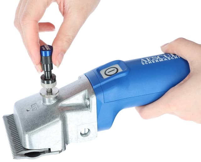 Maszynka do strzyżenia koni i bydła Econom CL, niebieska