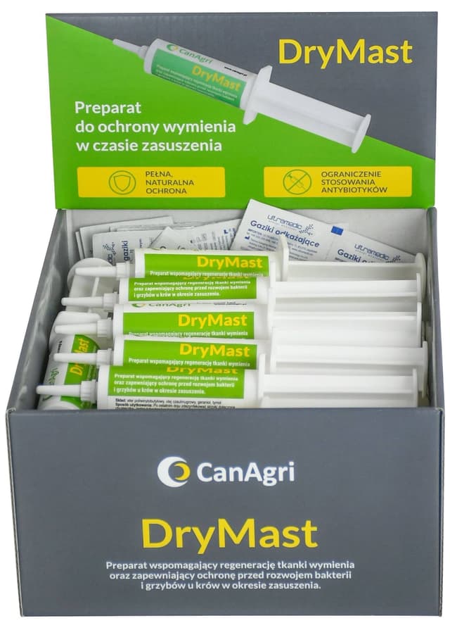 Preparat DryMast do ochrony wymienia w okresie zasuszenia