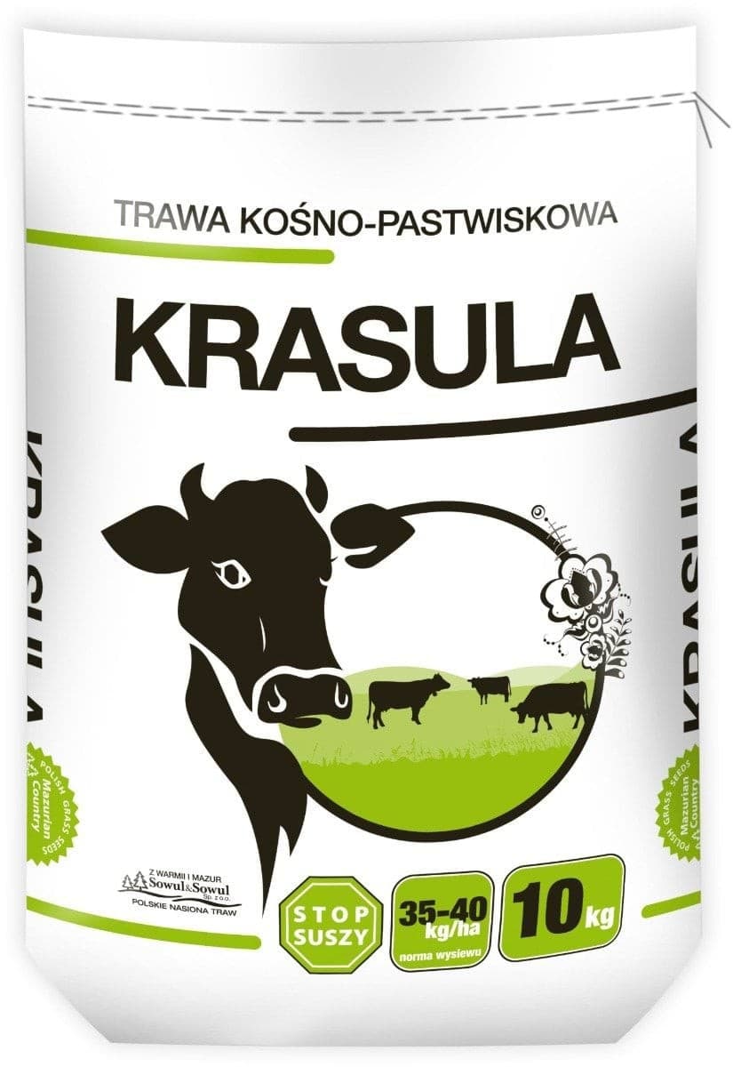 Mieszanka Traw Kośno-Pastwiskowa Krasula Premium 10 kg