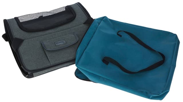 Torba podróżna dla psa Vacation, szaro-niebieska, Kerbl