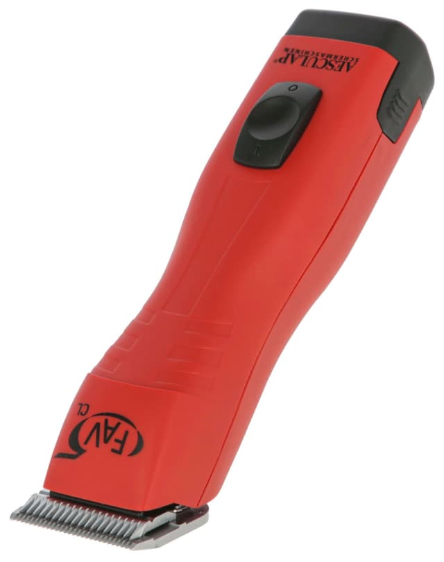 Maszynka do strzyżenia FAV5 CL - małe zwierzęta, czerwony