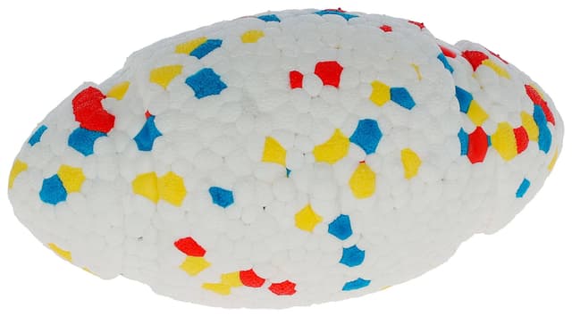 Zabawka dla psa piłka rugby 13,5x7,5x8,5 cm wielokolorowa Kerbl