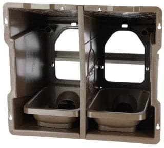 Skrzynka lęgowa Kebl, 52 x 59 x 53 cm, brązowa