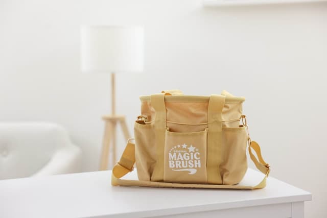 Torba na akcesoria do pielęgnacji koni MagicBrush, 30x25x25 cm, gold