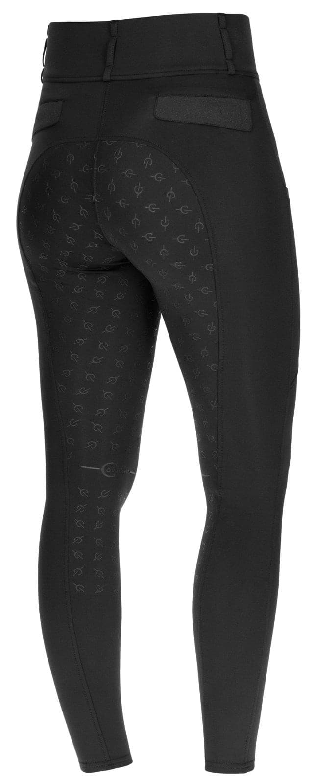 Legginsy jeździeckie Covalliero HighWaist, czarne, rozmiar 32/34