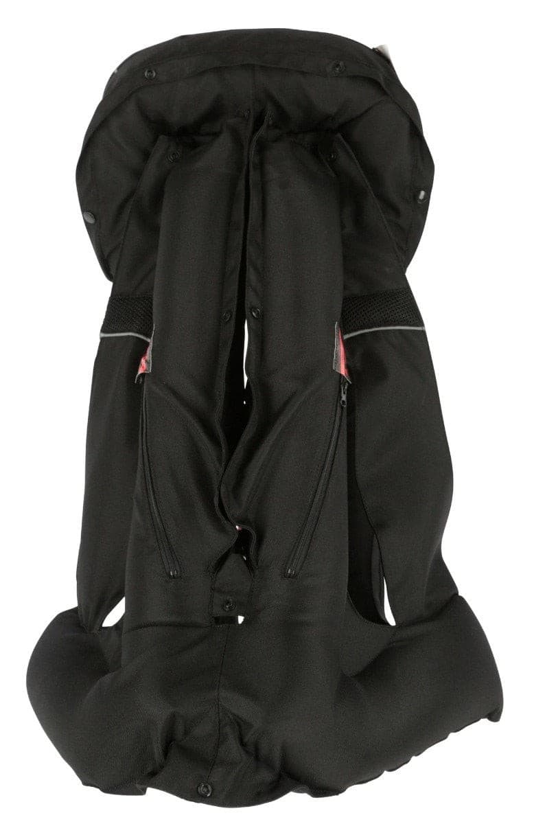 Kamizelka jeździecka z poduszką powietrzną, dla dorosłych, czarny, Covalliero