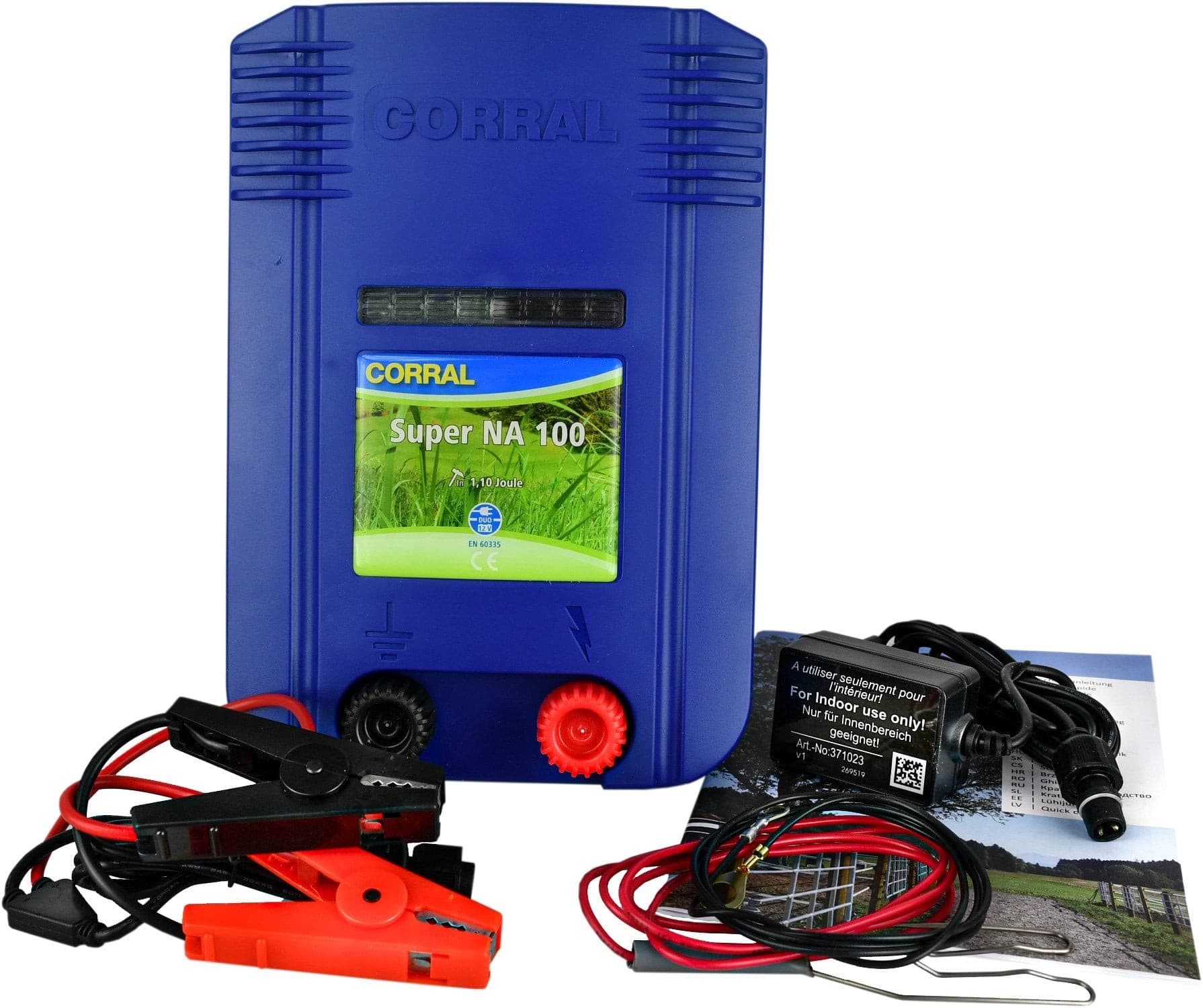 Elektryzator dla koni, bydła i małych zwierząt Corral NA 100 DUO