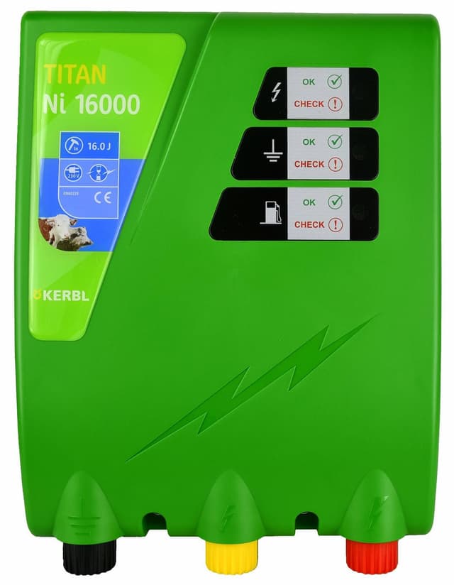 Elektryzator sieciowy TITAN Ni 16000, 16 J dla dużych zwierząt