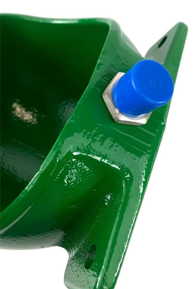 Poidło miskowe dla tuczników, macior PM-7/Ż zaworem dzielonym z regulacją-stal kwas., Macro-Pool