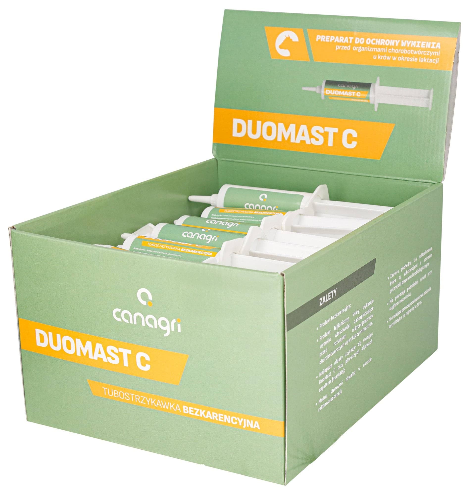 Preparat do ochrony wymienia DuoMast C, Can Agri