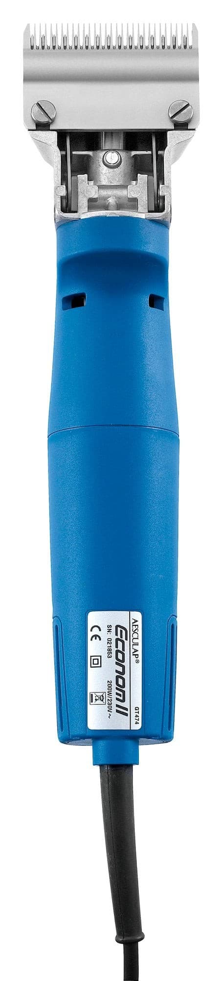 Maszynka do strzyżenia koni i bydła Econom II, niebieska