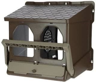 Skrzynka lęgowa Kebl, 52 x 59 x 53 cm, brązowa