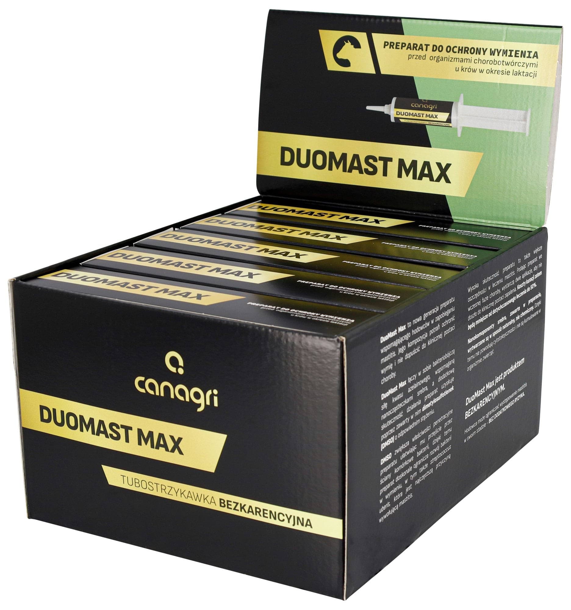 Preparat DuoMast Max do ochrony wymienia w laktacji 25 ml