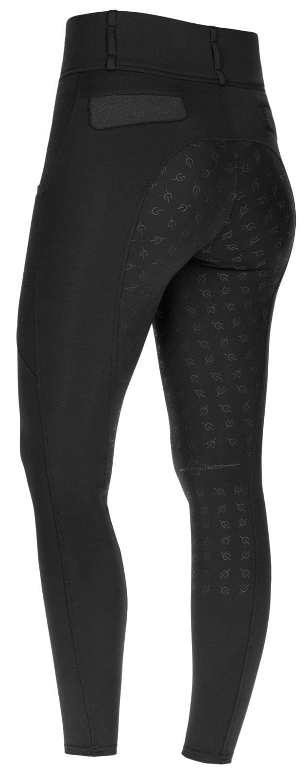 Legginsy jeździeckie HighWaist czarne rozmiar 36/38